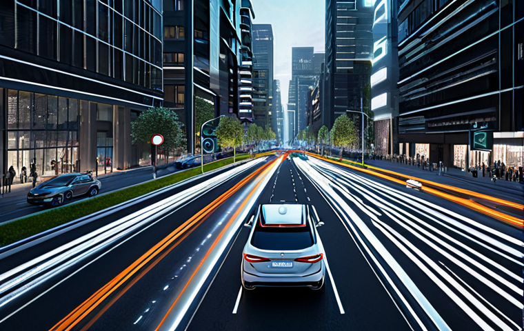 **
"A futuristic cityscape with autonomous vehicles seamlessly navigating traffic, a digital twin overlay showing data visualizations of traffic flow and vehicle performance, professional rendering, safe for work, appropriate content, fully clothed, professional, perfect anatomy, natural proportions, modern architecture, clean lines, dynamic lighting, demonstrating efficiency and safety, 5G connectivity, modest."
**